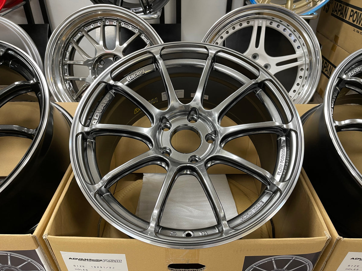 ADVANRacing RSⅢ 7.5J-18 5H 114.3 +48 HBR Advan Racing RSIII - 18