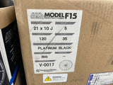 AVS MODEL F15 PLATINUM BLACK  21x9 21x10 5x120