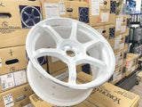 Advan RG-4 18x9.5 +45 5x100 Racing White Metalic & Ring
