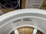 Advan RG-4 18x9.5 +45 5x100 Racing White Metalic & Ring