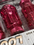 Muteki SR48 PINK CHROME Cone Seat Open End WHEEL LOCKS 32901Z) by Wheel Mate®.