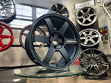 TE37 SAGA S-Plus 18x9.5 et 38 5x114.3 Matte Blue Gunmetal