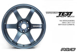 TE37 SAGA S-Plus 18x9.5 et 38 5x114.3 Matte Blue Gunmetal