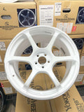 Advan RG-4 18x9.5 +45 5x100 Racing White Metalic & Ring