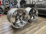 SSR SP4  18x9.0 ET-7 (HP)79 18x11.5 ET-52 (HP)156  5x130 Titan Silver