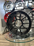 RZIII 18x9.5 et 45 5x120 Black Gunmetal and Diamond Cut