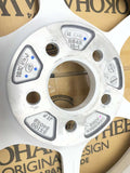 Advan RG-4 18x9.5 +45 5x100 Racing White Metalic & Ring