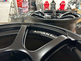 Advan RG-4 18x10.5 + 15 5x114.3 Semi-Gloss Black