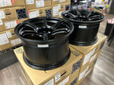 Advan RG-4 18x10.5 + 15 5x114.3 Semi-Gloss Black
