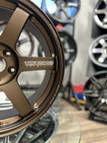 TE37 SAGA S-PLUS 18x9.5 et 38 5x114.3 Bronze