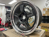 VOLK 21C 18x9.5 +30 5x114.3 Dark Gunmetal