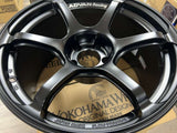 Advan RG-4 18x10.5 + 15 5x114.3 Semi-Gloss Black