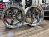 SSR SP4  18x9.0 ET-7 (HP)79 18x11.5 ET-52 (HP)156  5x130 Titan Silver