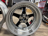 SSR SP4  18x9.0 ET-7 (HP)79 18x11.5 ET-52 (HP)156  5x130 Titan Silver