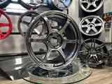 RG-4 18x9.5 +45 5x120 Hyper Black and Ring