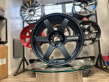 TE37 SAGA S-Plus 18x9.5 et 38 5x114.3 Matte Blue Gunmetal