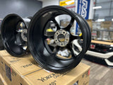 Advan RG-D2 18x9.5 +45 5x114.3 Semi-Gloss Black