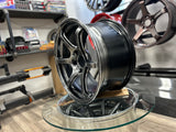 RG-4 18x9.5 +45 5x120 Hyper Black and Ring