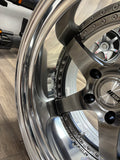 SSR SP4  18x9.0 ET-7 (HP)79 18x11.5 ET-52 (HP)156  5x130 Titan Silver
