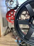 TE37 SAGA S-Plus 18x9.5 et 38 5x114.3 Matte Blue Gunmetal