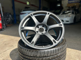 TE37 6061 STAGGERED SET, 19x9.5 et 24 5x120-72.6(Front) 19x10.5 et 34 5x120-72.6(Rear)