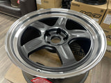 VOLK 21C 18x9.5 +30 5x114.3 Dark Gunmetal