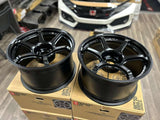 Advan RG-4 18x10.5 + 15 5x114.3 Semi-Gloss Black