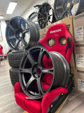 VOLK TE037 Staggered Set: 19x 9.5 et 25 5x120-72.6 19x10.5 et 34 5x120-72.6 Gunmetal