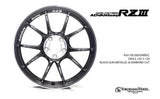 RZIII 18x9.5 et 45 5x120 Black Gunmetal and Diamond Cut