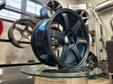 TE37 SAGA S-Plus 18x9.5 et 38 5x114.3 Matte Blue Gunmetal