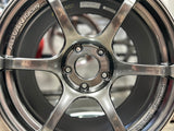 RG-4 18x9.5 +45 5x120 Hyper Black and Ring