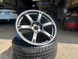TE37 6061 STAGGERED SET, 19x9.5 et 24 5x120-72.6(Front) 19x10.5 et 34 5x120-72.6(Rear)