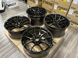 Volk Racing G025 19x9.5 +25  19x10.5 +32 5x120 72.6  Dark Amber Clear