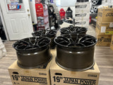 Volk Racing G025 19x9.5 +25  19x10.5 +32 5x120 72.6  Dark Amber Clear