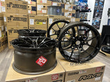 Volk Racing G025 19x9.5 +25  19x10.5 +32 5x120 72.6  Dark Amber Clear