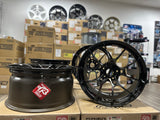 Volk Racing G025 19x9.5 +25  19x10.5 +32 5x120 72.6  Dark Amber Clear