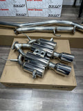 MXP Comp RS Cat-Back Exhaust (Polished Tips) | 17+ Honda Civic FK8 Type R