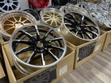 Weds Mavericks 710S Black Polish 20x9 20x10.5 5x114.3