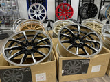 Weds Mavericks 710S Black Polish 20x9 20x10.5 5x114.3